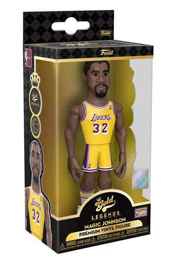 NBA Legends Vinyl Gold Figuren 13 cm Magic Johnson (LA Lakers)