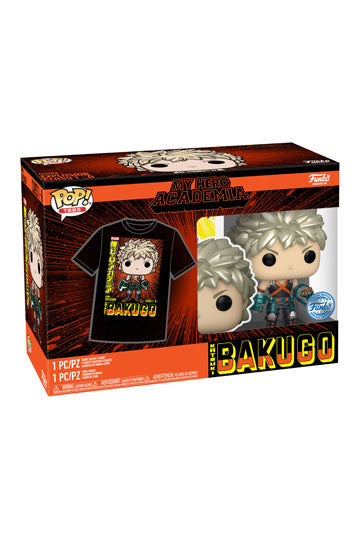 Bakugo (My Hero Academia) Funko Pop! + Shirt-Bundle