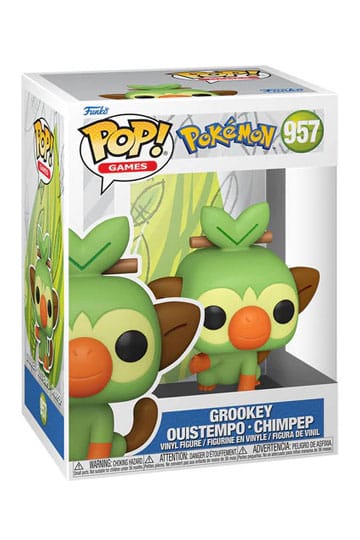 Pokemon POP! Games Vinyl Figur Grookey (EMEA) 9 cm