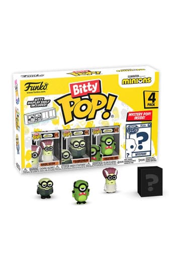 Minions Bitty POP! Vinyl Figuren 4er-Pack Frankenbob 2,5 cm