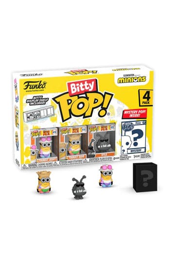 Minions Bitty POP! Vinyl Figuren 4er-Pack Young Gru 2,5 cm