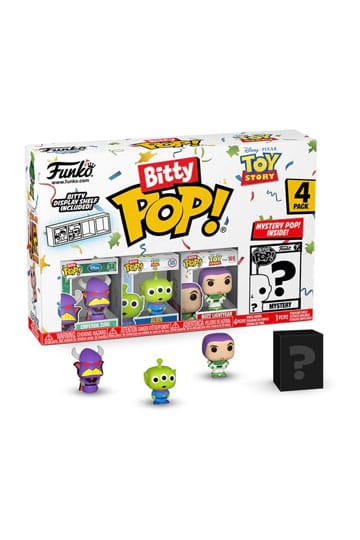 Toy Story Bitty POP! Vinyl Figuren 4er-Pack Zurg 2,5 cm