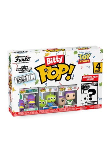 Toy Story Bitty POP! Vinyl Figuren 4er-Pack Zurg 2,5 cm