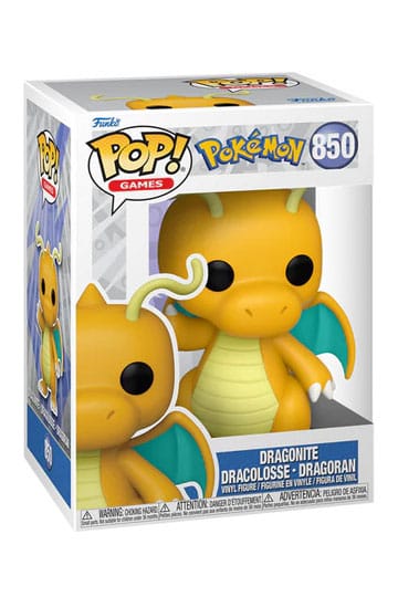 Pokemon POP! Games Vinyl Figur Dragonite(EMEA) 9 cm