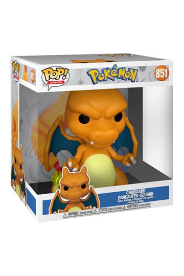 Pokemon Super Sized Jumbo POP! Vinyl Figur Charizard (EMEA) 25 cm