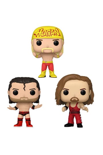 WWE POP! Vinyl Figur Hogan & Outsiders 3er-Pack 9cm