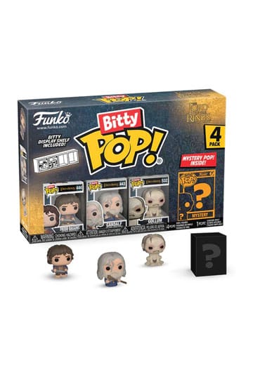 Der Herr der Ringe Bitty POP! Vinyl Figuren 4er-Pack Frodo 2,5 cm