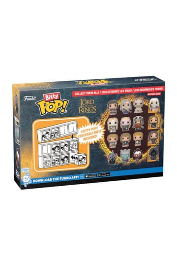 Der Herr der Ringe Bitty POP! Vinyl Figuren 4er-Pack Frodo 2,5 cm