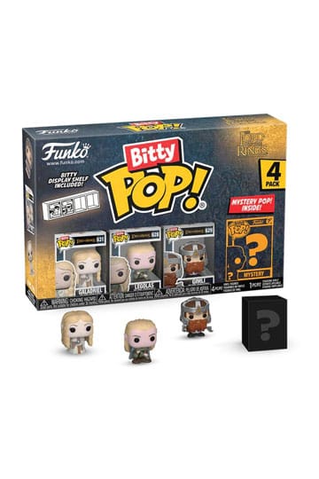 Der Herr der Ringe Bitty POP! Vinyl Figuren 4er-Pack Galadriel 2,5 cm