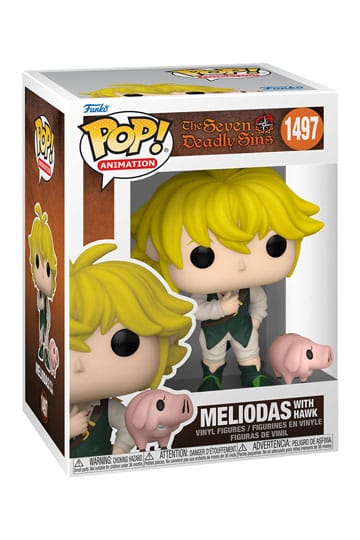 Meliodas with Hawk (Seven Deadly Sins) Funko Pop!