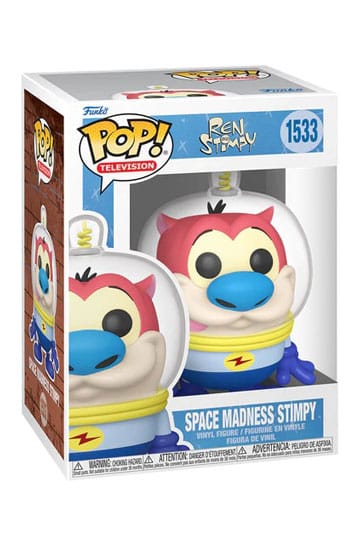 Nick Rewind POP! TV Vinyl Figur Stimpy(Space Suit) 9 cm