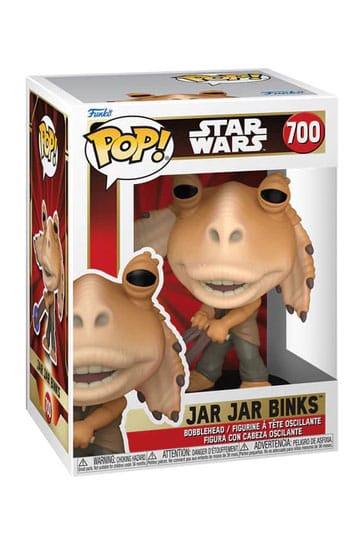 Star Wars Episode I - Die dunkle Bedrohung Anniversary POP! Vinyl Figur Jar Jar Binks with Booma Balls 9 cm