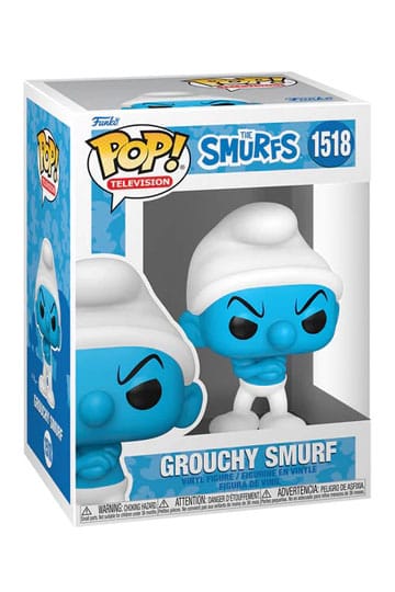 Die Schlümpfe POP! TV Vinyl Figur Grouchy Smurf 9 cm