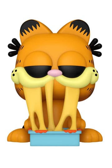 Garfield POP! Comics Vinyl Figur Garfield with Lasagna Pan 9 cm