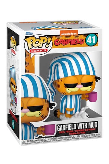 Garfield POP! Comics Vinyl Figur Garfield with Mug 9 cm