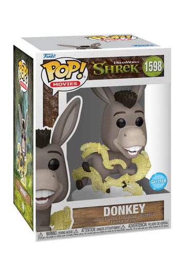 Shrek POP! Movies Vinyl Figur 30th Anniversary Donkey 9 cm