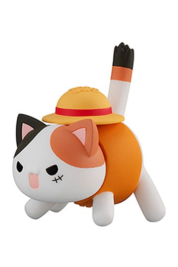 One Piece Mega Cat Project Nyan Piece Nyan! Sammelfiguren 3 cm Sortiment (8)