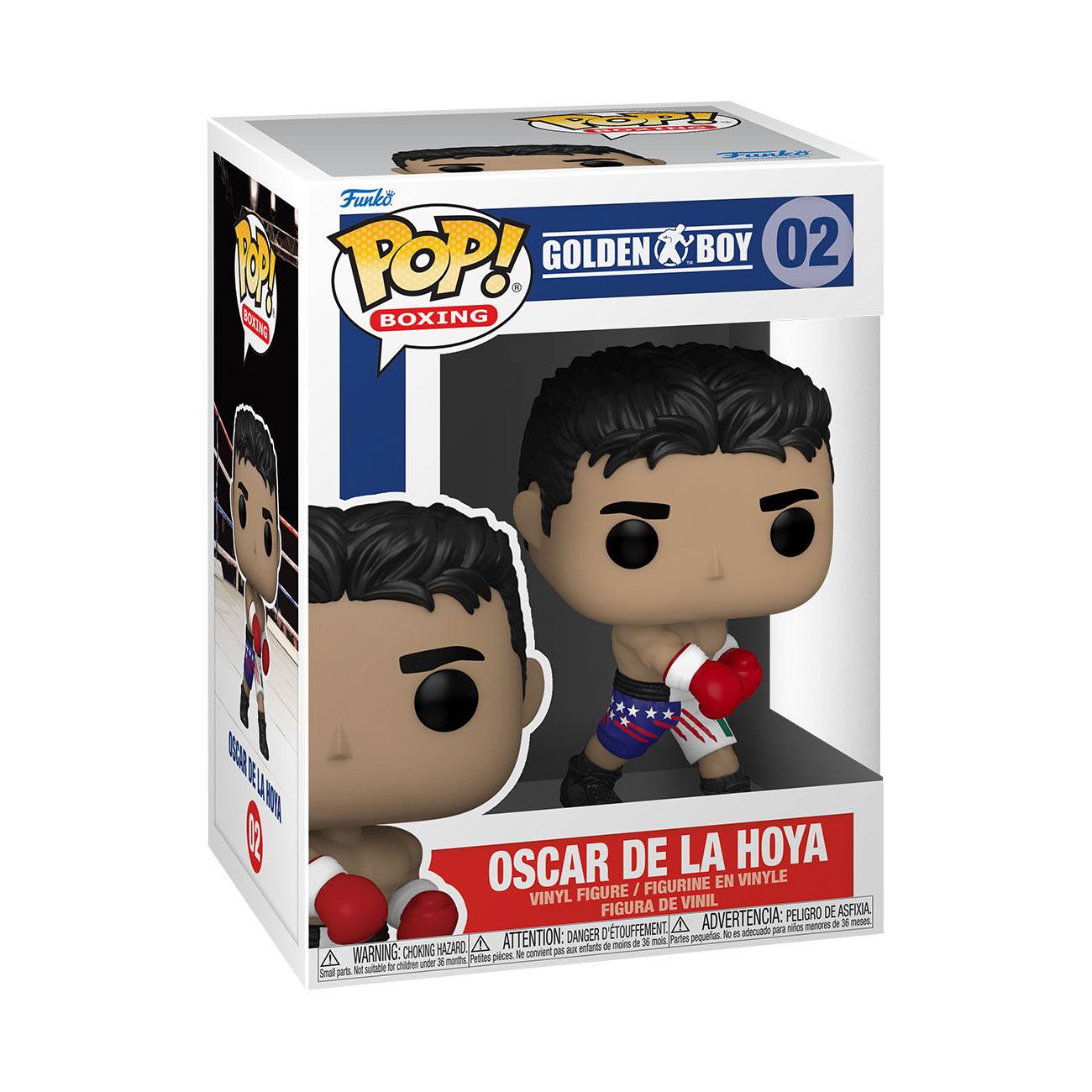 Boxing POP! Sports Vinyl Figur Oscar De La Hoya 9 cm