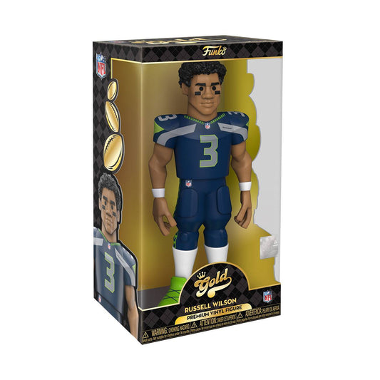 Seahawks Vinyl Gold Figuren 30 cm Russell Wilson