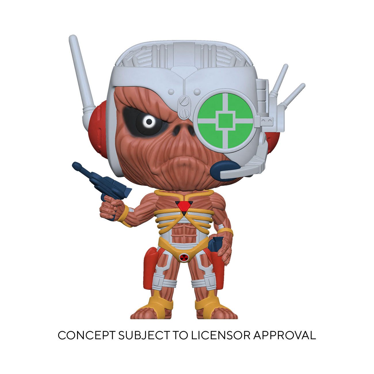 Iron Maiden POP! Rocks Vinyl Figuren Eddie - Somewhere in Time (Normale Version)