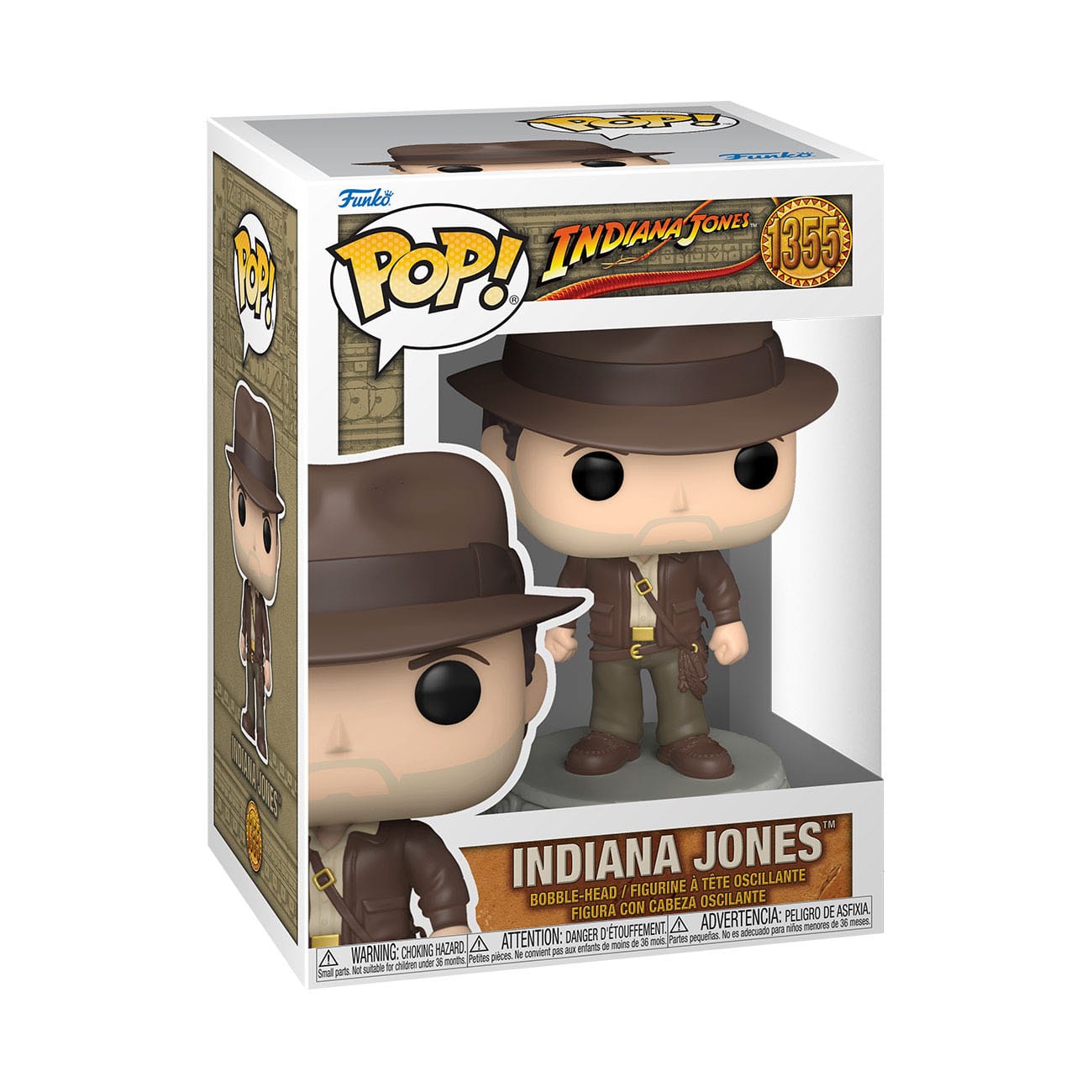 Indiana Jones POP! Movies Vinyl Figur Indiana Jones with Jacket