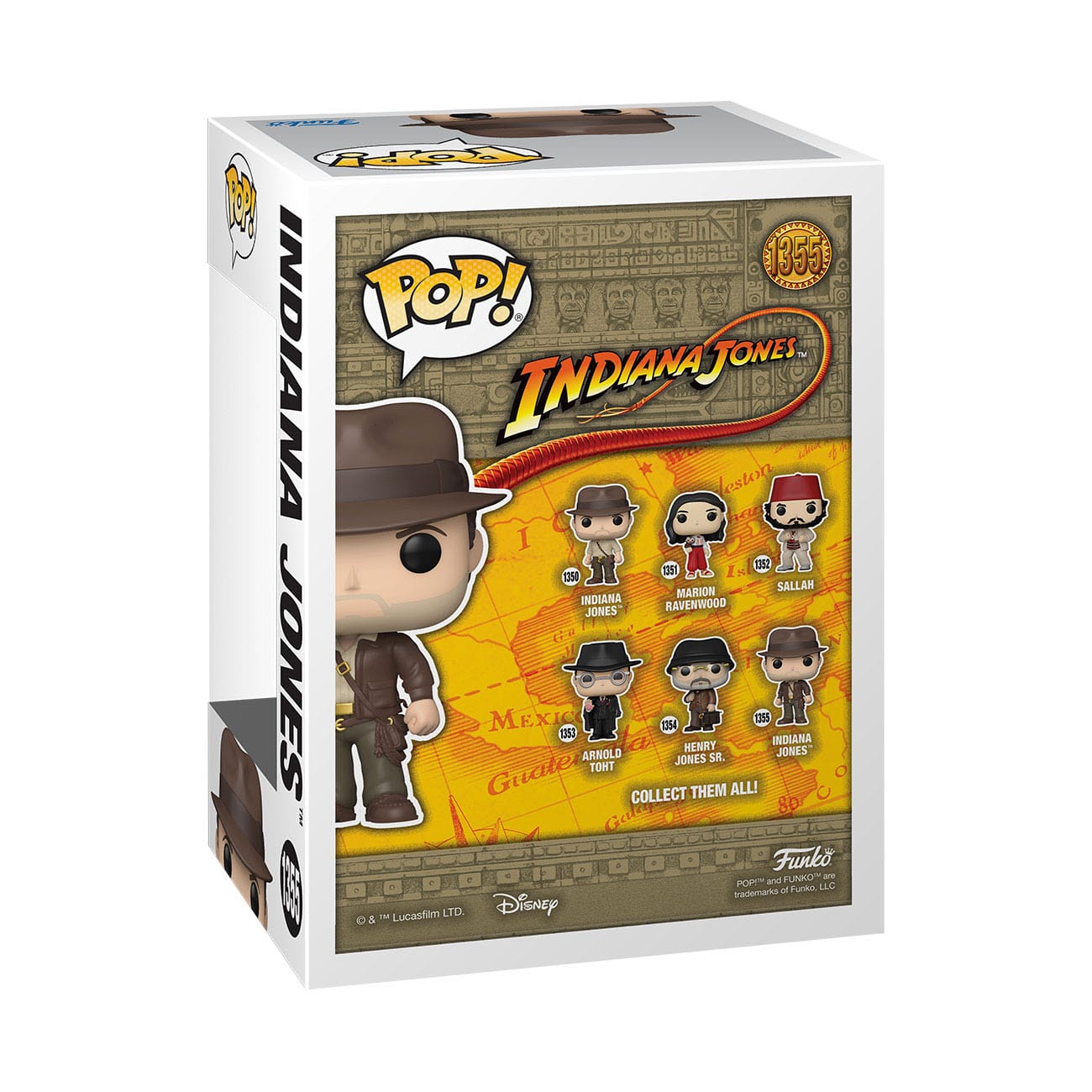 Indiana Jones POP! Movies Vinyl Figur Indiana Jones with Jacket