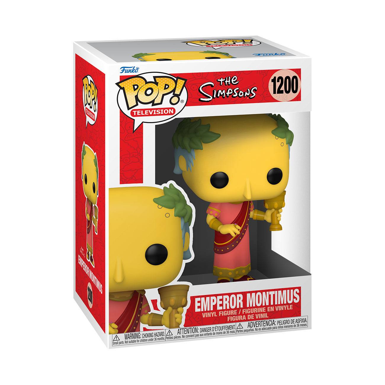 Die Simpsons POP! Animation Vinyl Figur Emperor Montimus 9 cm