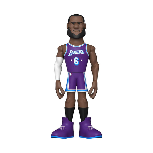 NBA Lakers Vinyl Gold Figuren 13 cm LeBron James (City)