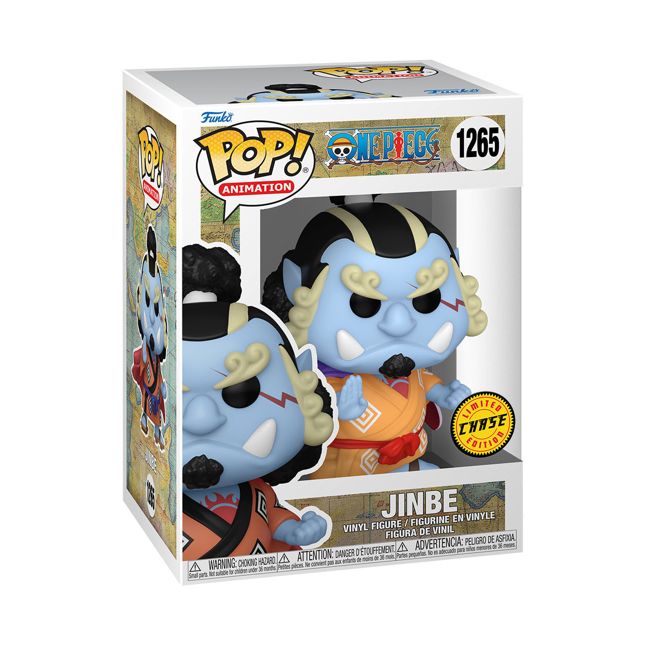 One Piece POP! TV Vinyl Figuren Jinbe 9 cm Chase Version