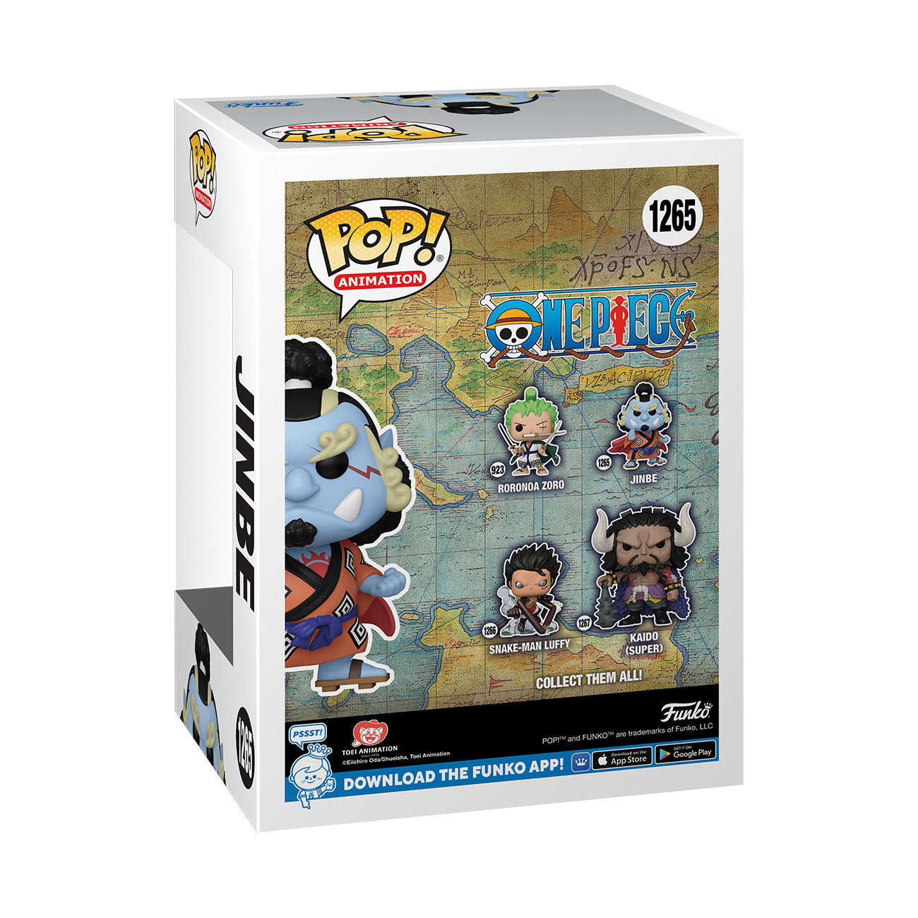 One Piece POP! TV Vinyl Figuren Jinbe 9 cm