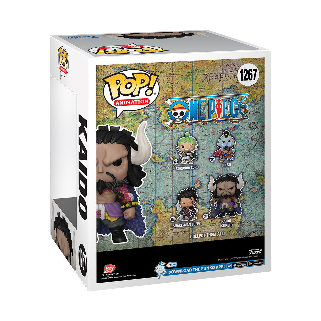 One Piece Super Sized POP! Vinyl Figur Kaido 17 cm