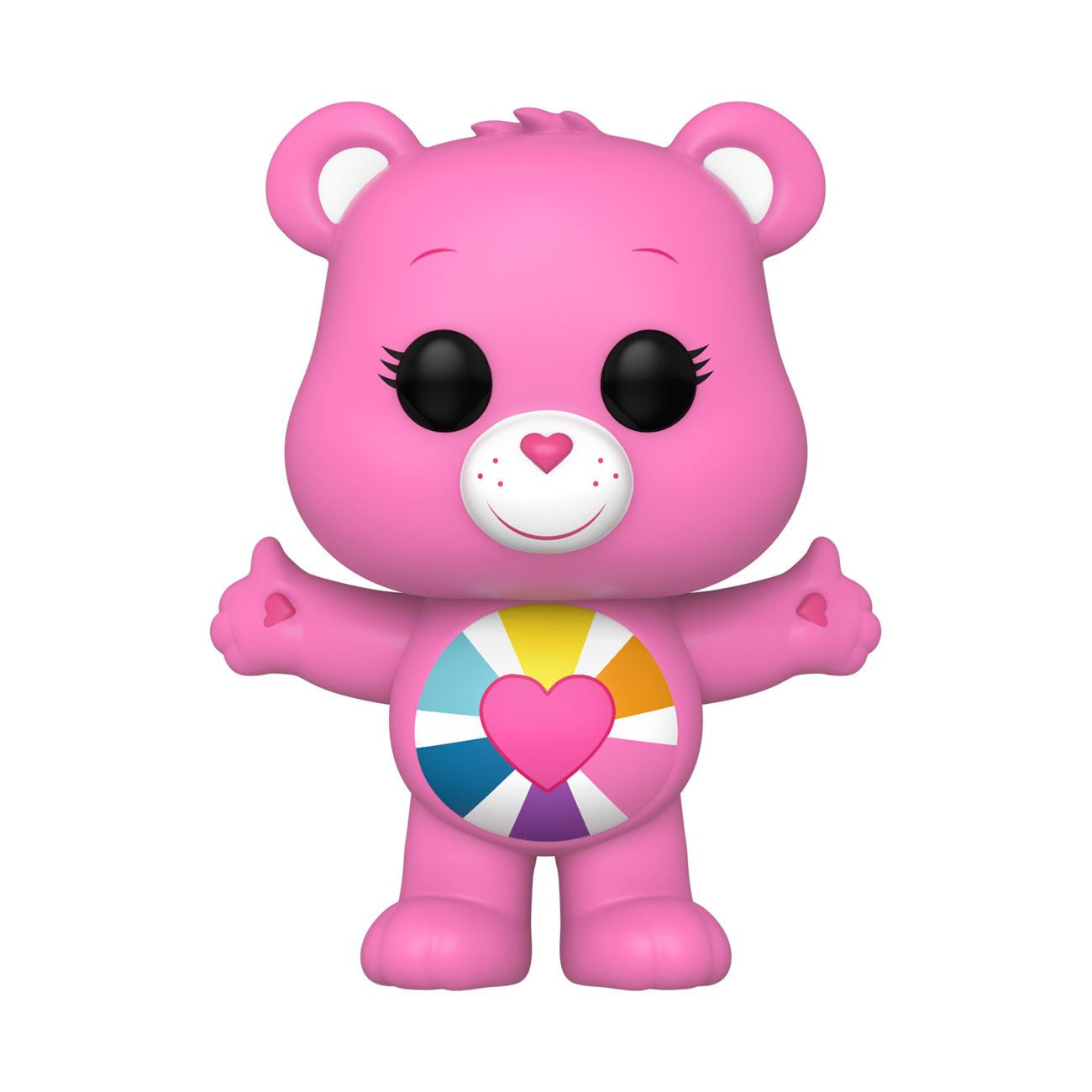 Care Bears 40th Anniversary POP! TV Vinyl Figuren Hopeful Heart Bear (Normale Version)