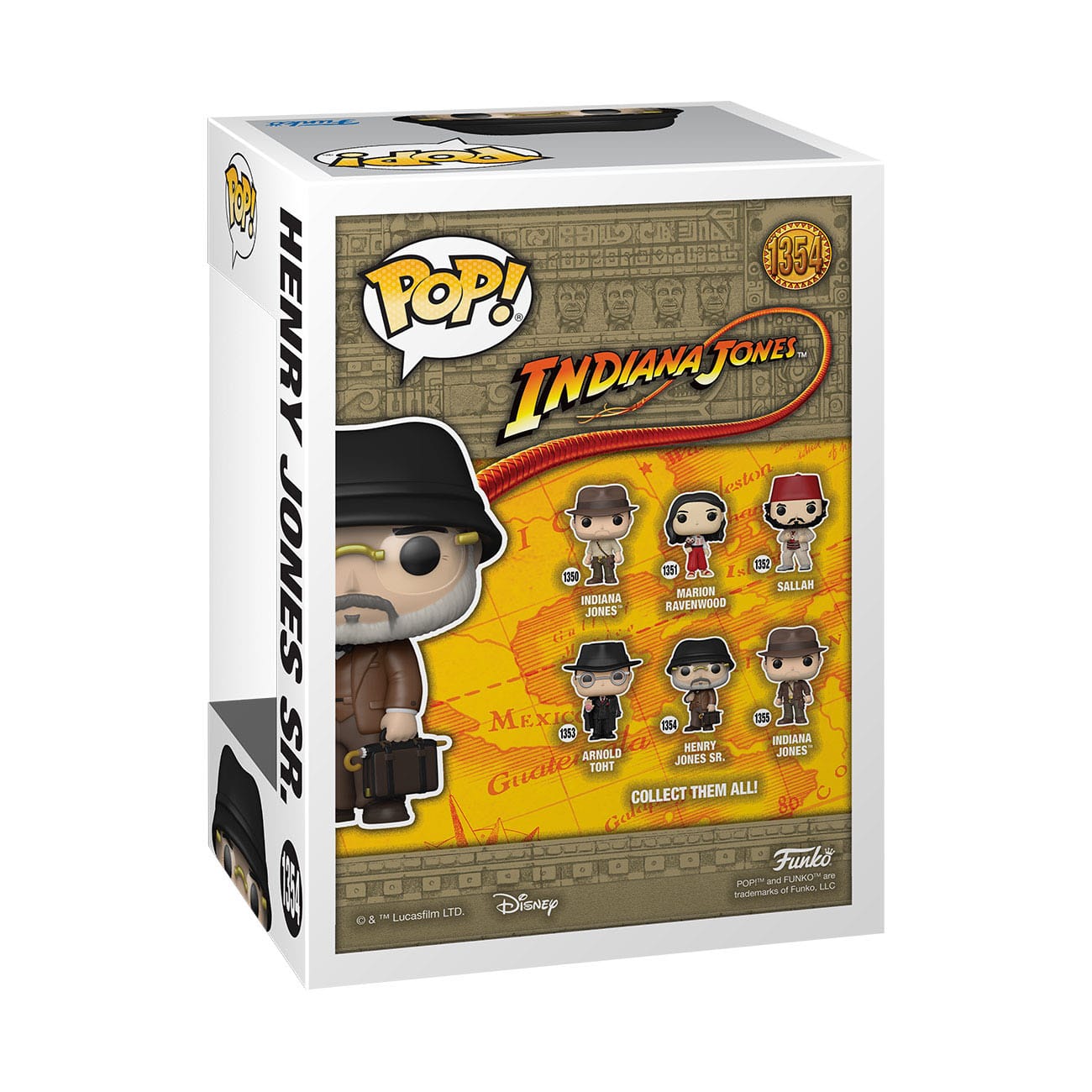 Indiana Jones POP! Movies Vinyl Figur Henry Jones Sr