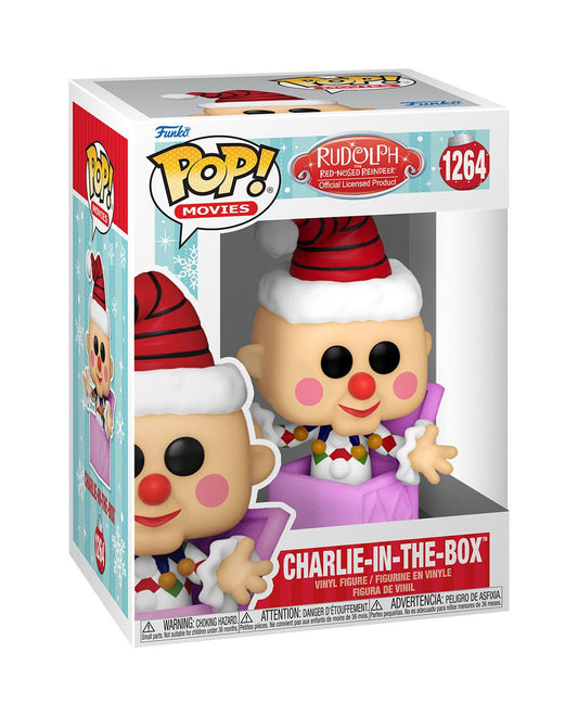 Rudolph the Red-Nosed Reindeer POP! Movies Vinyl Figur Charlie in the Box