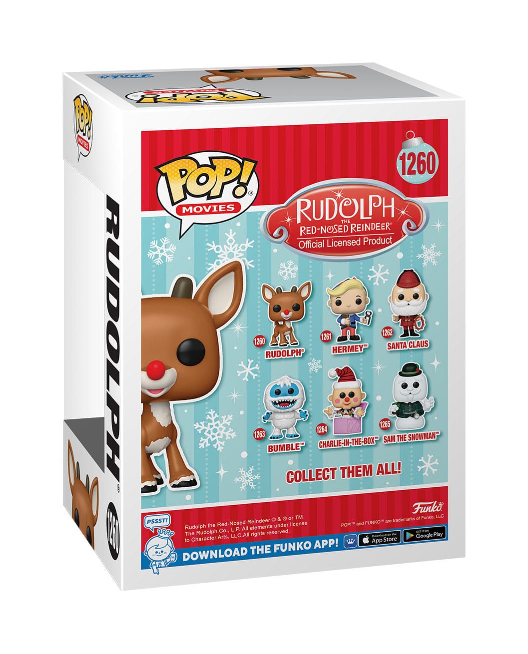 Rudolph the Red-Nosed Reindeer POP! Movies Vinyl Figur Rudolph