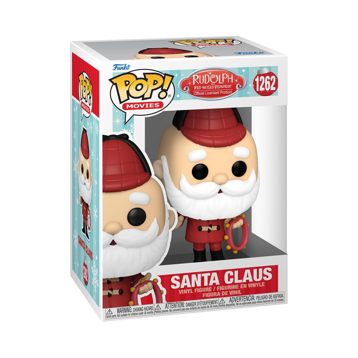 Rudolph the Red-Nosed Reindeer POP! Movies Vinyl Figur Santa (Off Season)