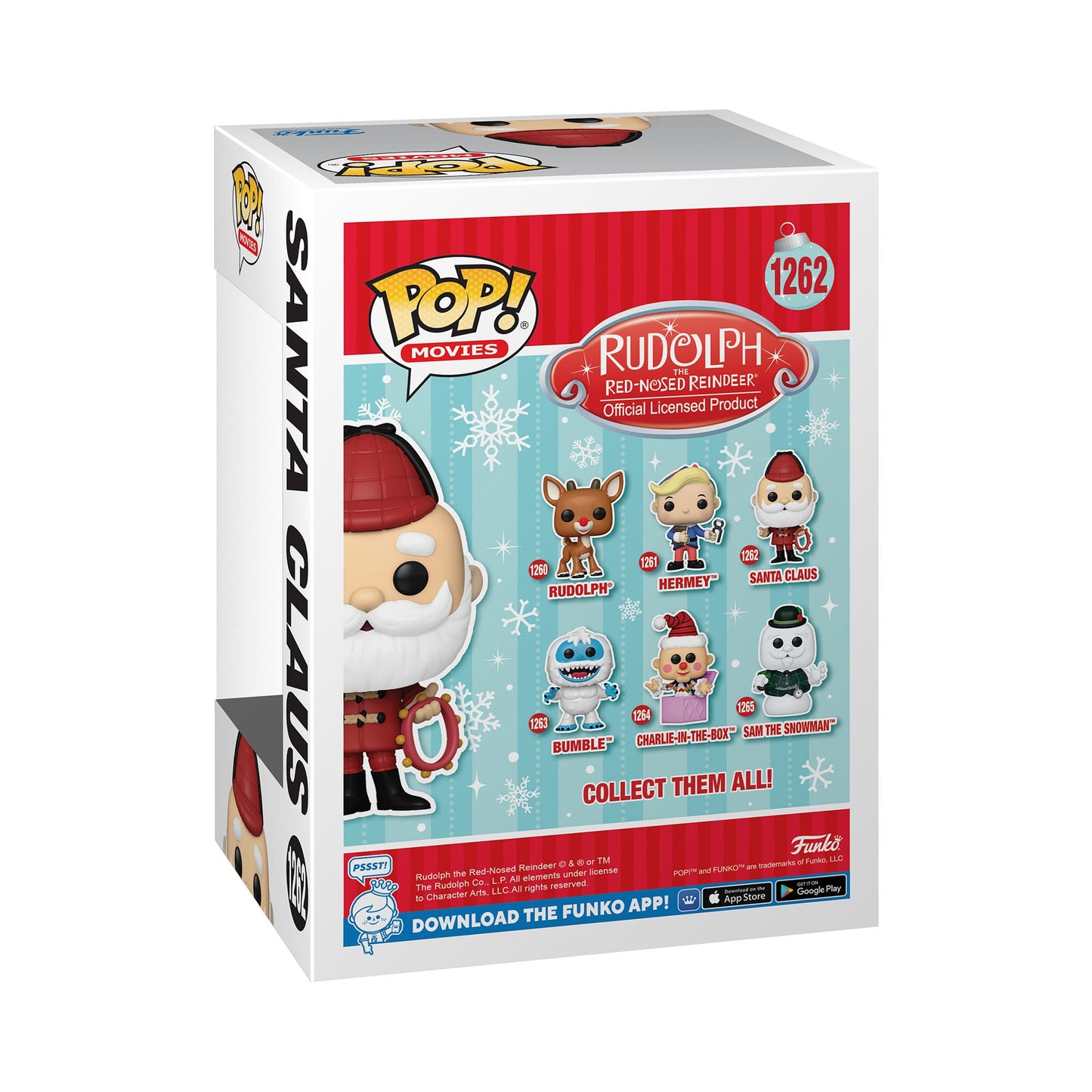 Rudolph the Red-Nosed Reindeer POP! Movies Vinyl Figur Santa (Off Season)