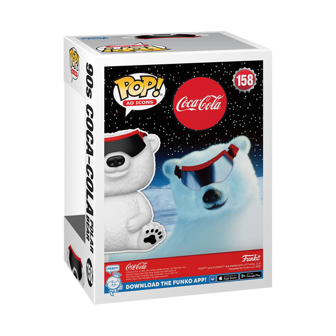 Coca-Cola POP! Ad Icons Vinyl Figur Polar Bear (90's)