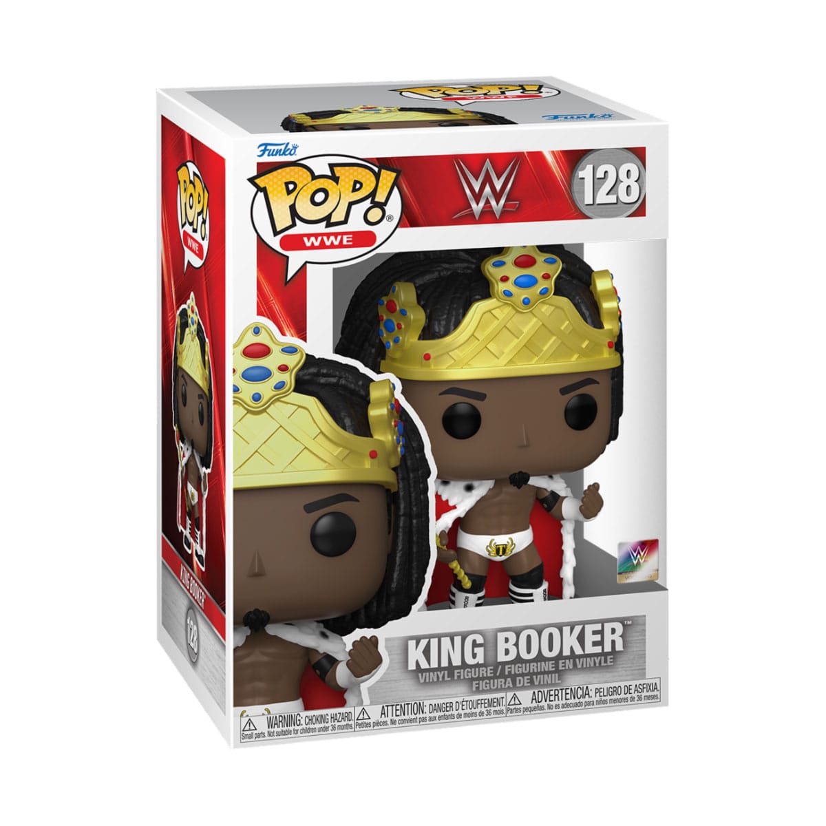 WWE POP! Vinyl Figur King Booker 9cm