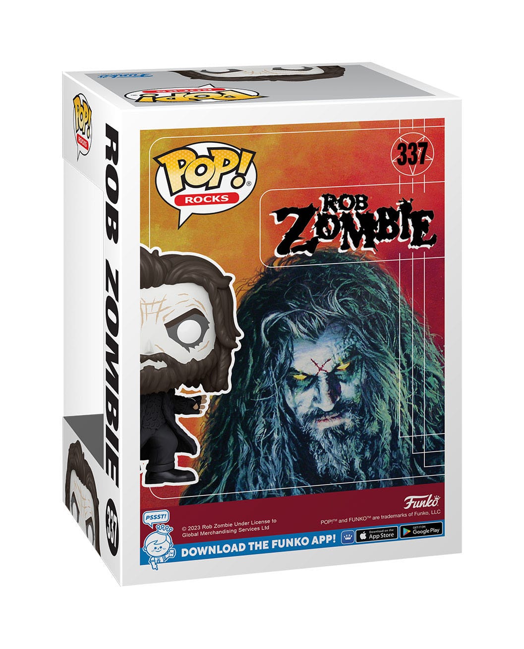 Rob Zombie POP! Rocks Vinyl Figur Dragula 9 cm