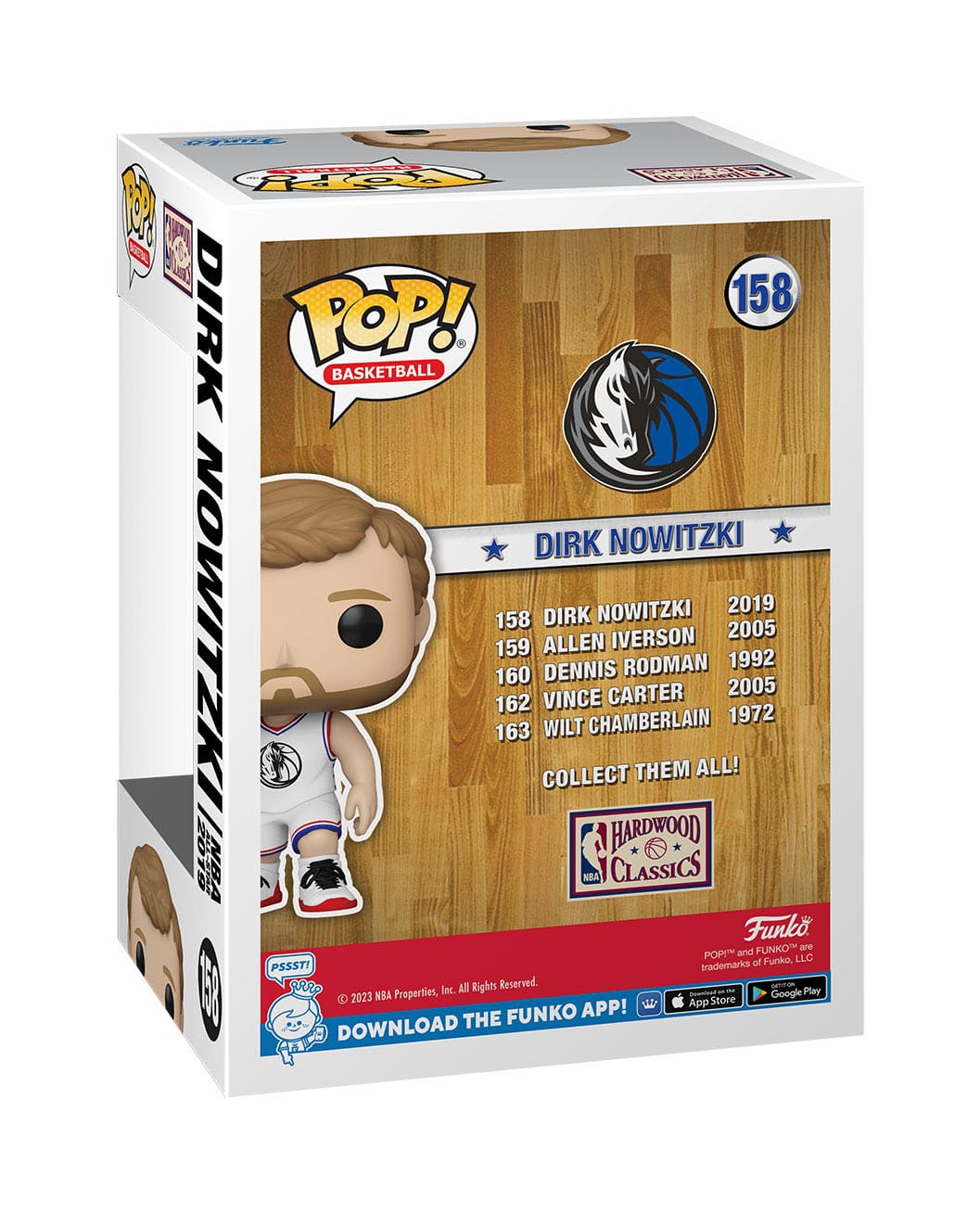 NBA Legends POP! Sports Vinyl Figur Dirk Nowitzki (2019) 9 cm