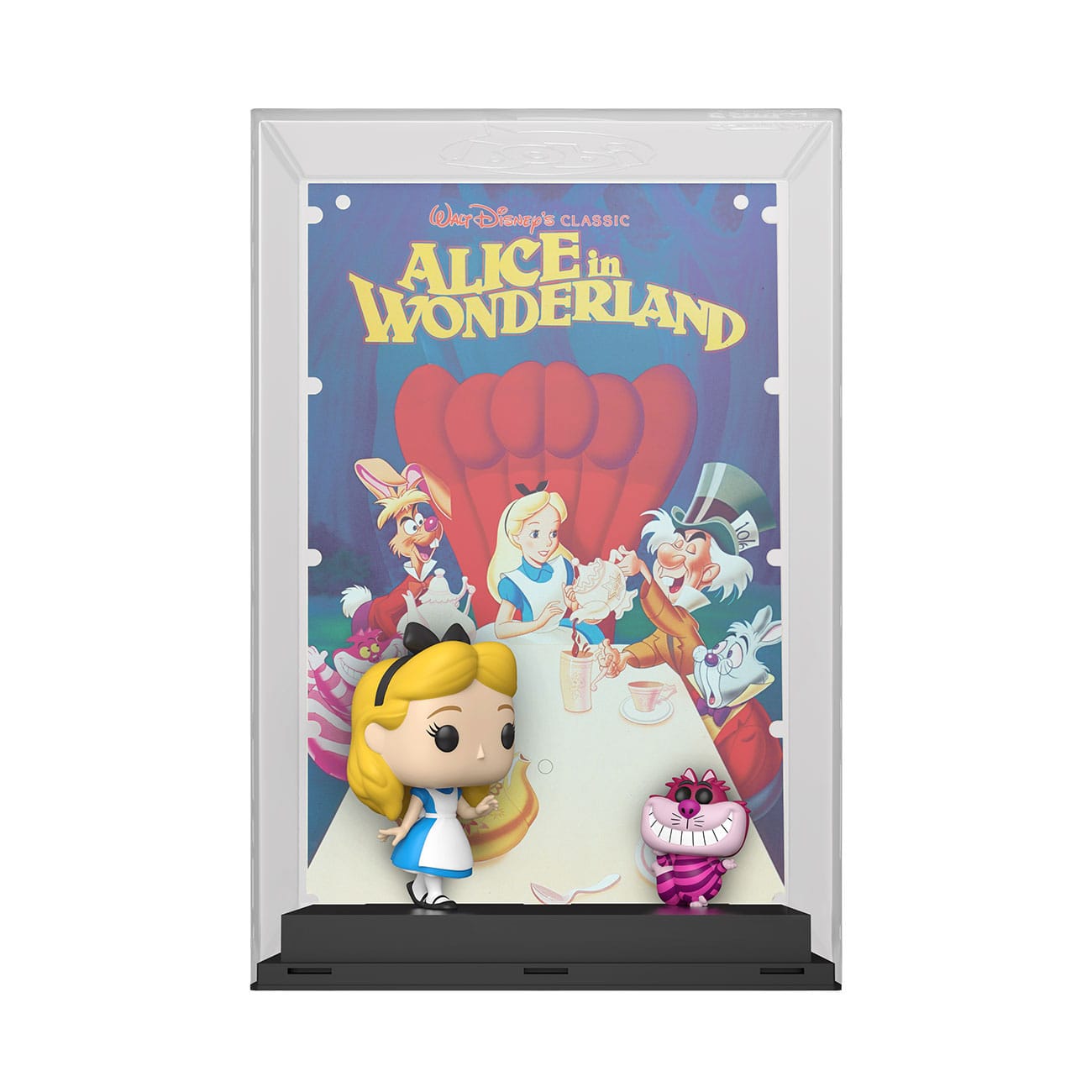 Disney's 100th Anniversary POP! Movie Poster & Figur Alice in Wonderland 9 cm