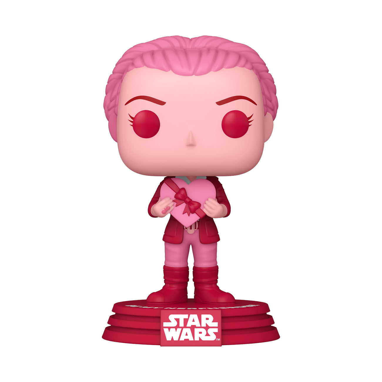 Star Wars Valentines POP! Star Wars Vinyl Figur Leia 9 cm