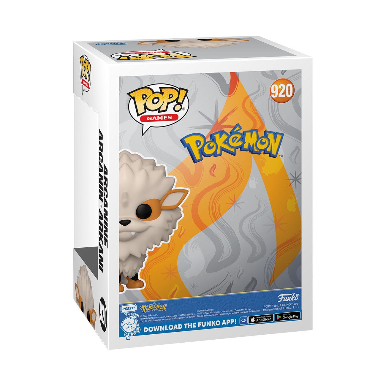 Pokemon POP! Games Vinyl Figur Arcanine (EMEA) 9 cm