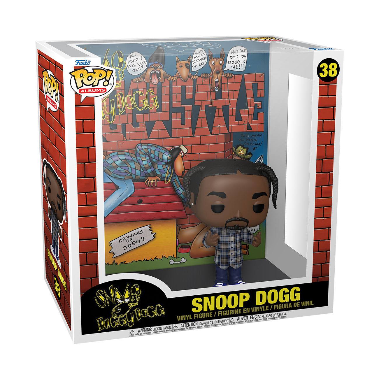 Snoop Dogg POP! Albums Vinyl Figur Snoop Dogg Doggystyle 9 cm