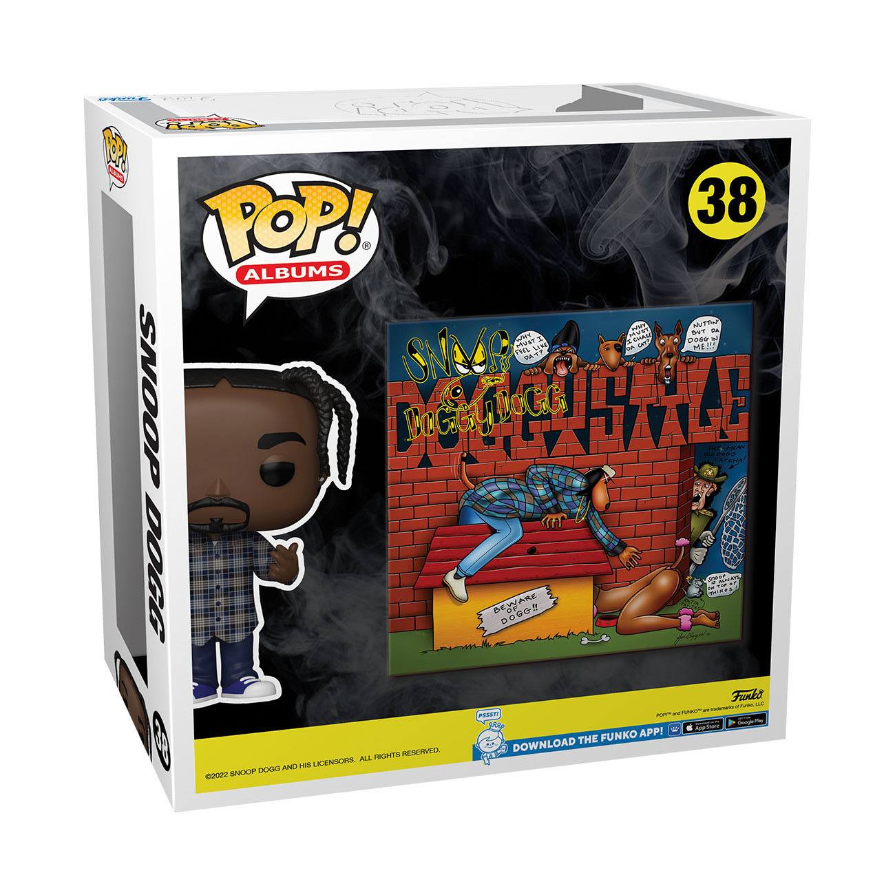 Snoop Dogg POP! Albums Vinyl Figur Snoop Dogg Doggystyle 9 cm