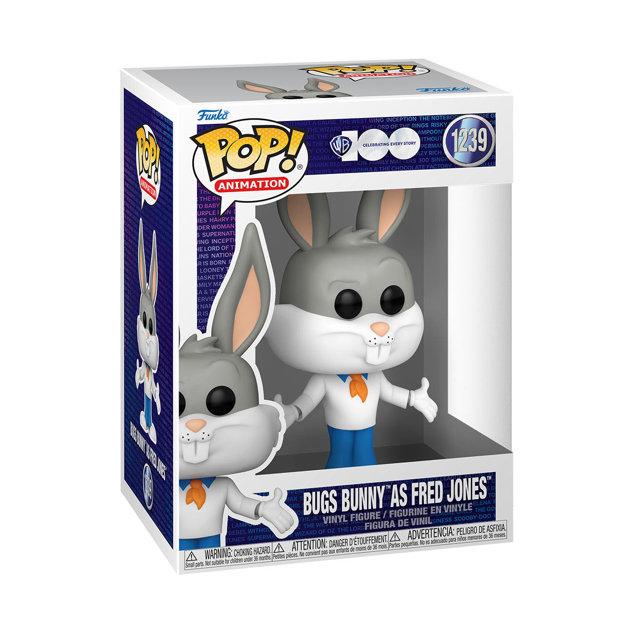 Hanna-Barbera POP! Animation Vinyl Figur Bugs as Fred