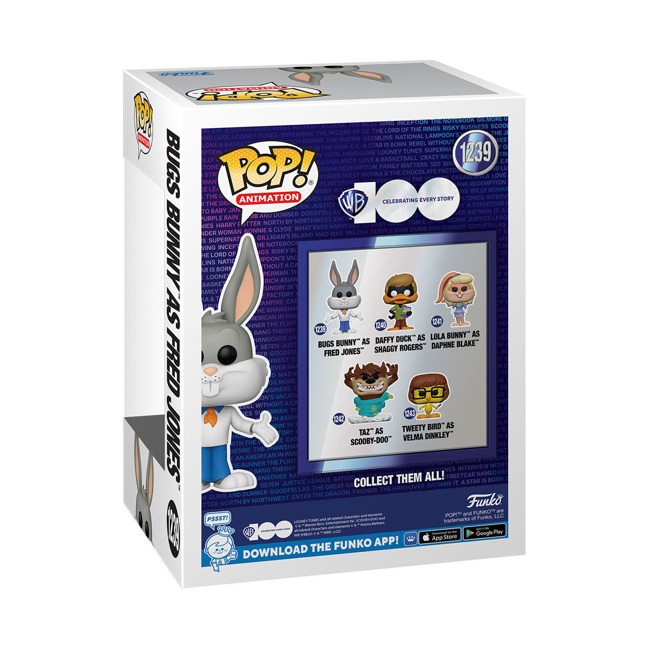 Hanna-Barbera POP! Animation Vinyl Figur Bugs as Fred