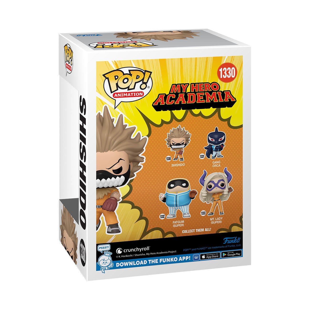 My Hero Academia HLB POP! Animation Vinyl Figur Captain Shishido (Baseball)