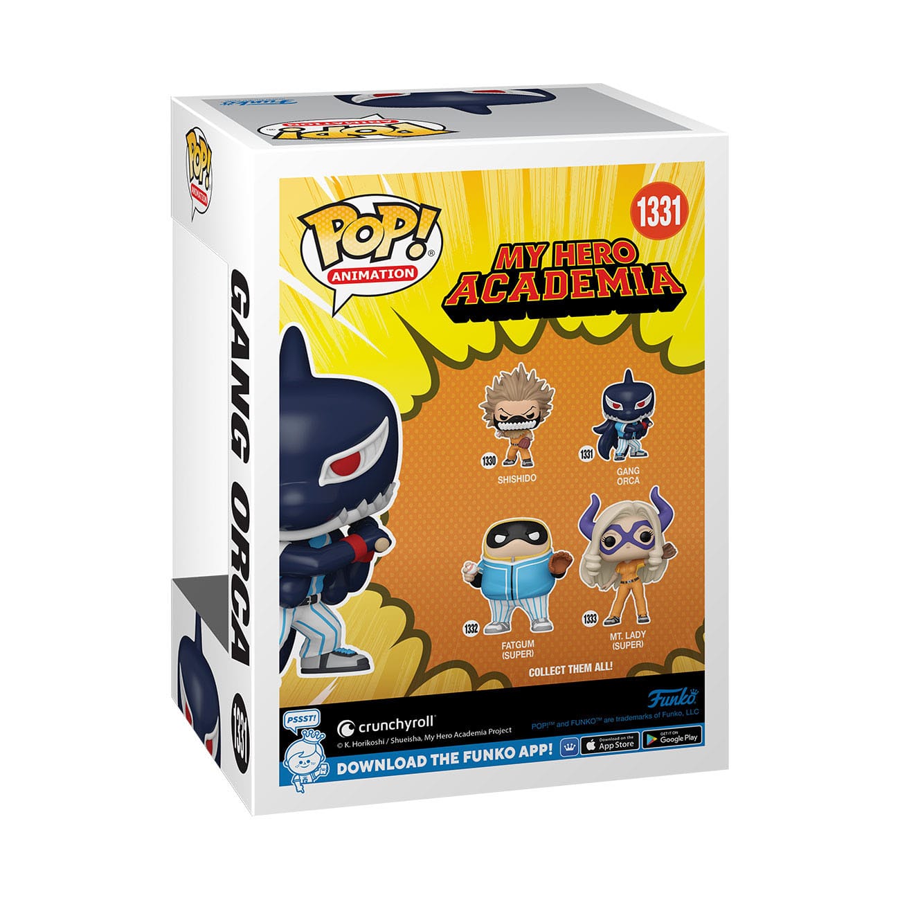 My Hero Academia HLB POP! Animation Vinyl Figur Gang Orca (Baseball)